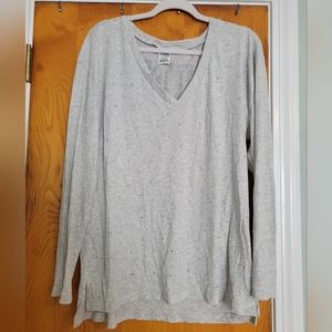 Long sleeve VS pink top